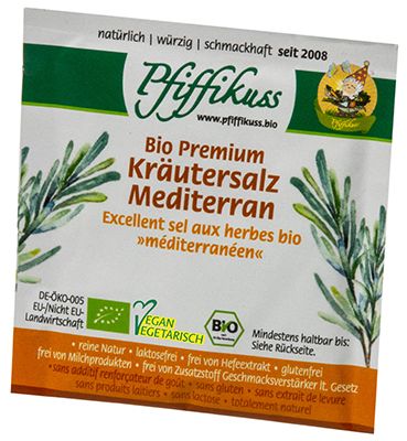 Kräutersalz Mediterran Bio 5,5g Probebeutel