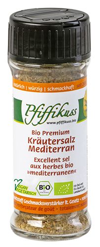 Bio Kräutersalz Mediterran 75g