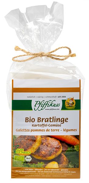 Kartoffel-Gemüse-Bratling Bio 4er Pack