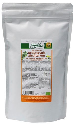 Kräutersalz Mediterrran Bio 1 kg Endverbraucher