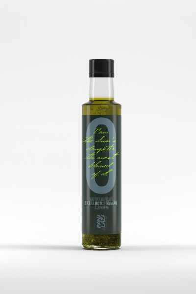 Extra Natives Olivenöl BIO Kreta Thymian 250 ml